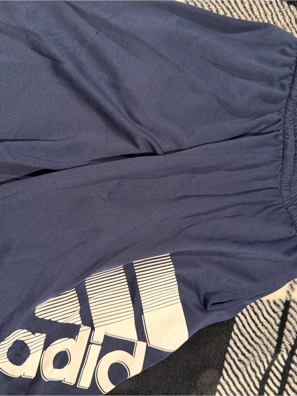 Adidas Navy Athletic Shorts